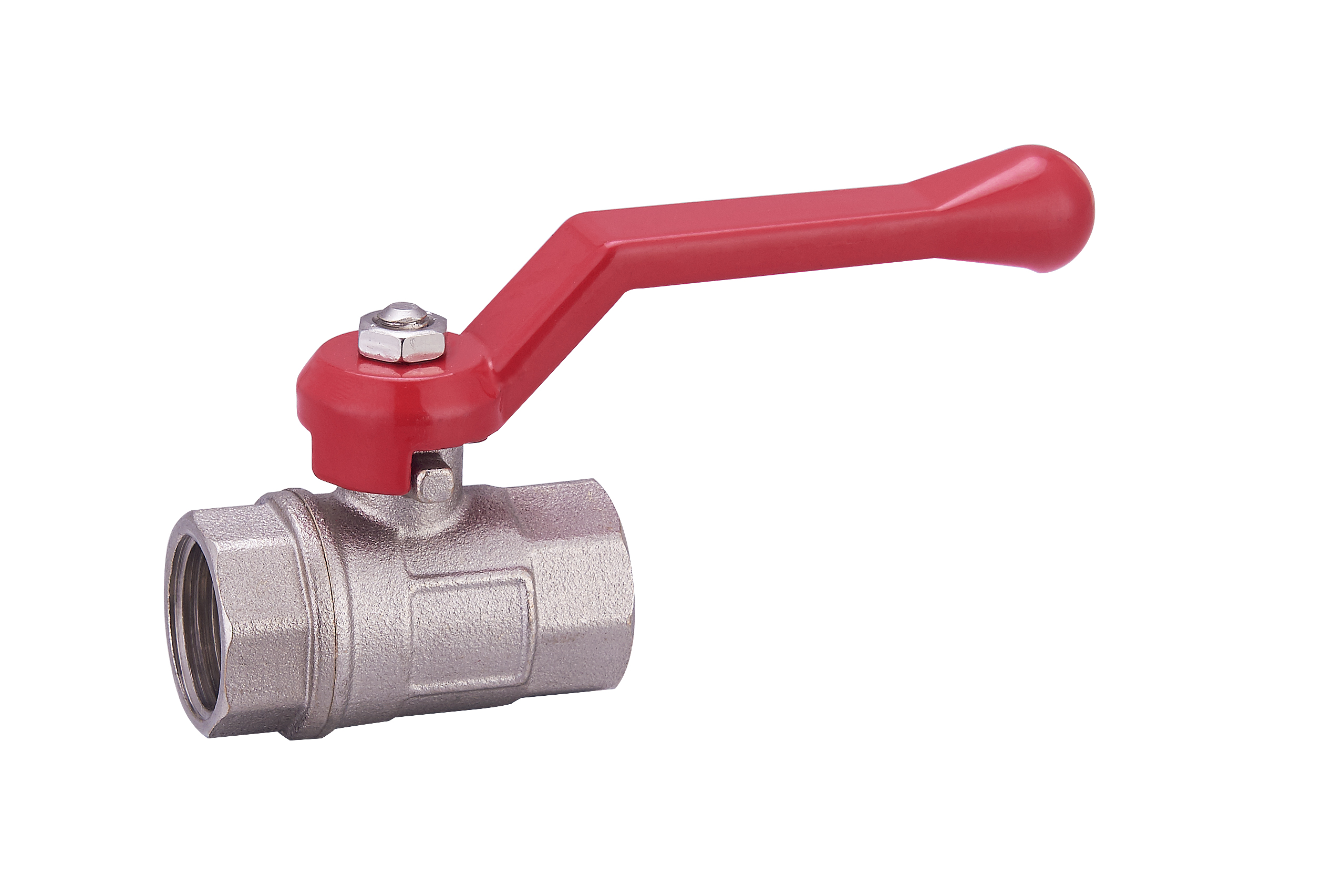 ZS200-1017: Brass Standard Bore Ball Valve Aluminum Handle 