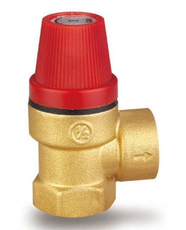 ZS400-8001: Brass Safety Valve 