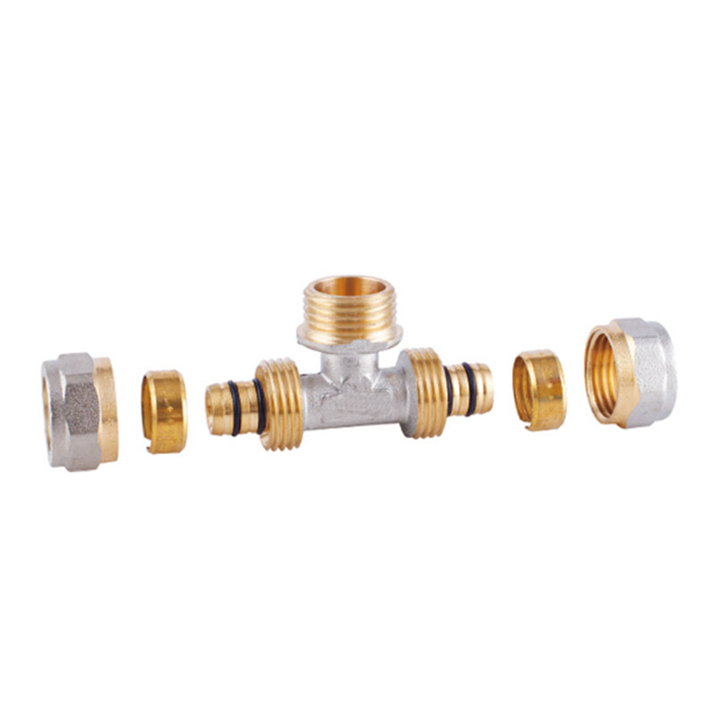 ZS600-2009: Brass Male Pex Tee 