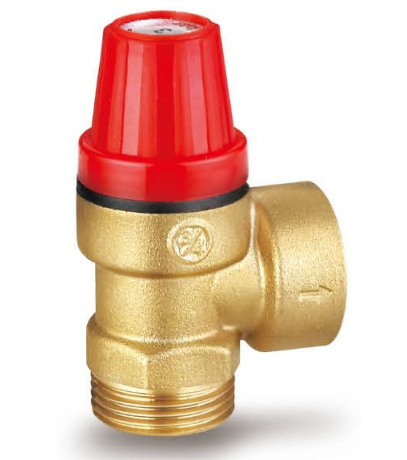 ZS400-8002: Brass Safety Valve 