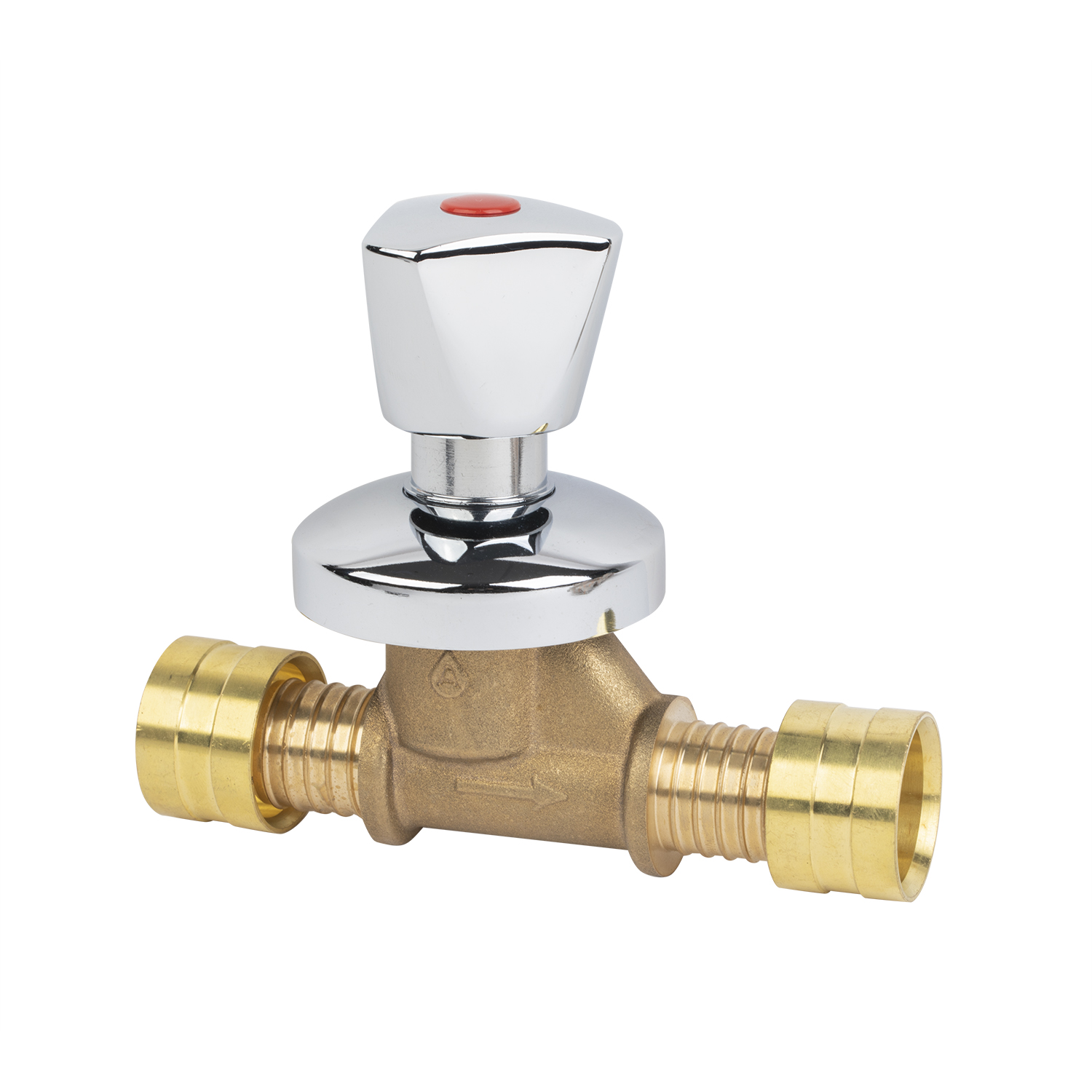 ZS400-2019: Brass Pex Stop Valve 