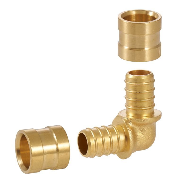 ZS600-4005: Brass Slidding Equal Elbow 