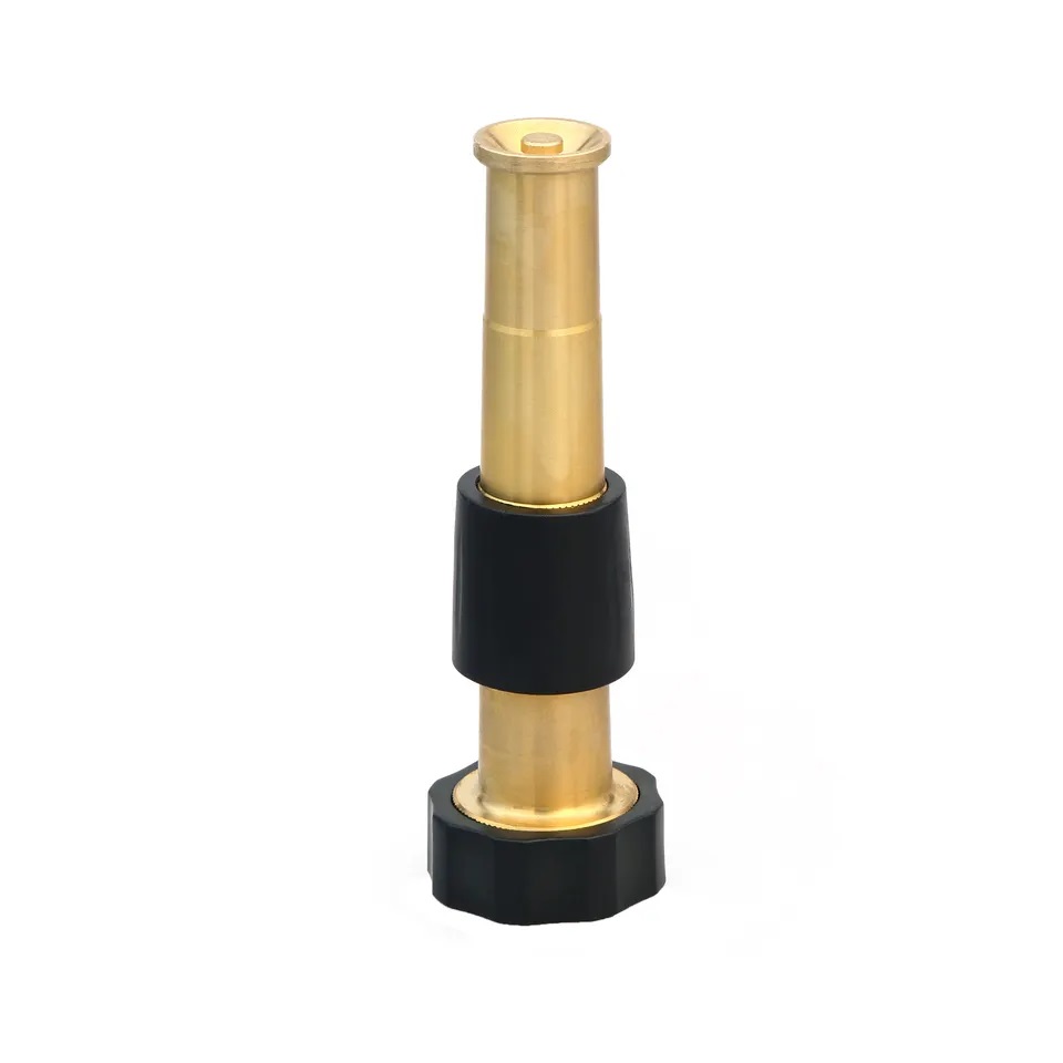 ZS800-3002: Brass Garden Hose Spray Nozzle 