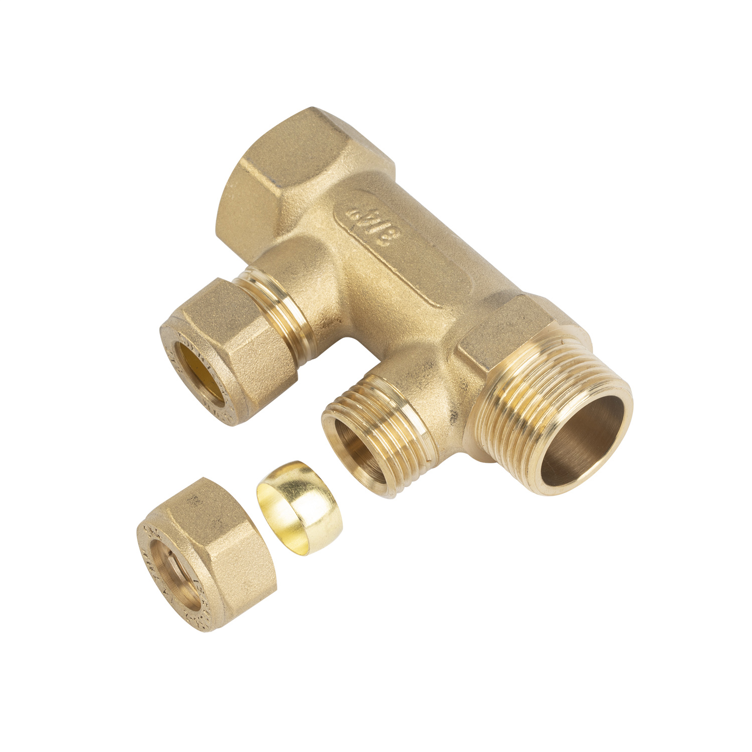 ZS600-8009: Brass Compression Manifold 