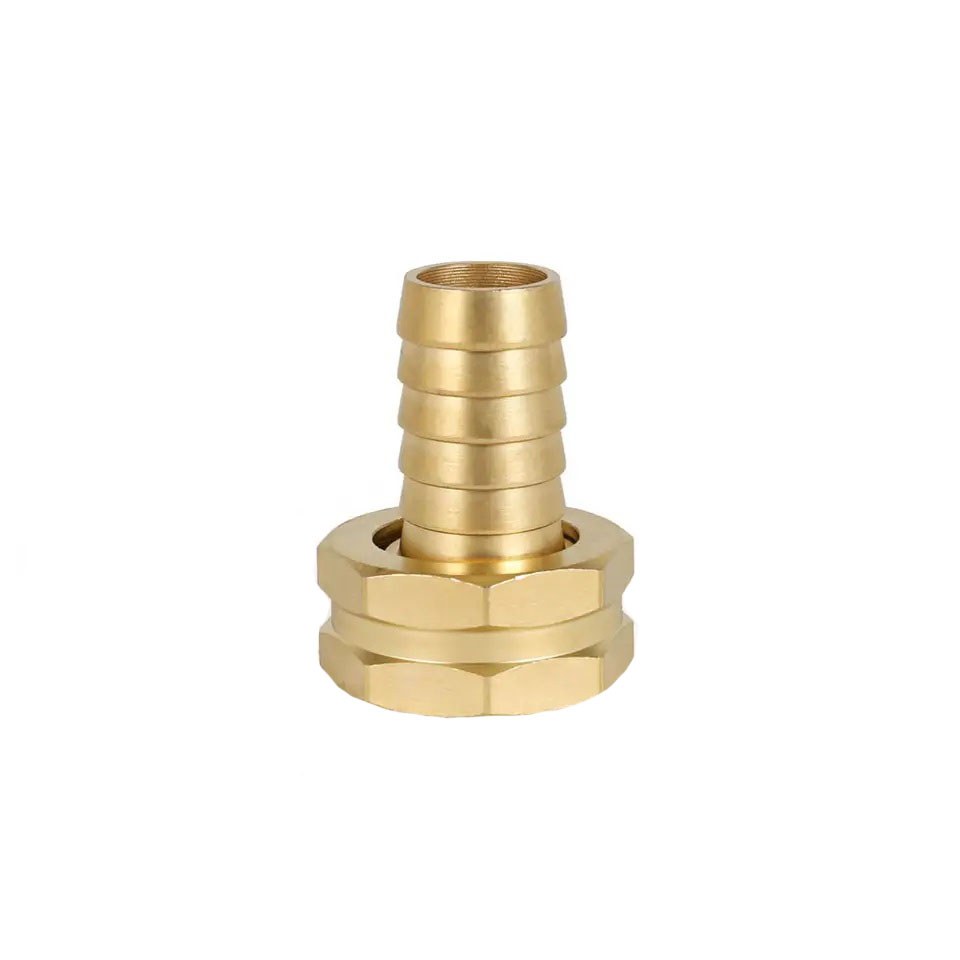 ZS800-2002: Brass Hose Swivel Connector 