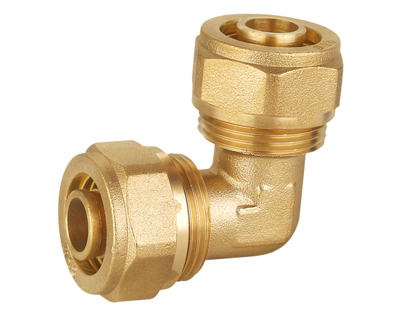 ZS600-1004: Brass Pex Elbow 