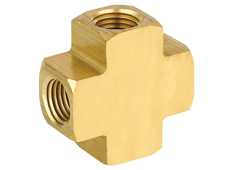 ZS100-1032: Brass Cross 