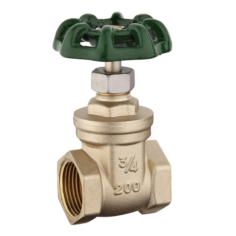 ZS400-1001: Brass Gate Valve 