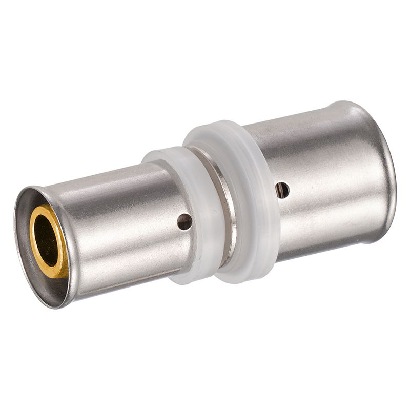 ZS600-7002: Brass Press Reduce Coupler 