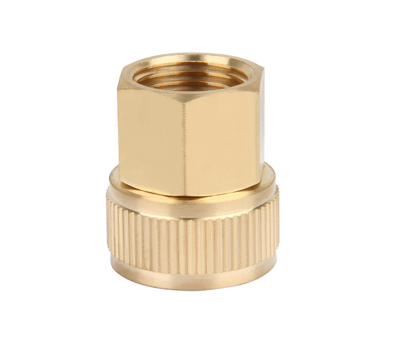 ZS800-2005: Brass Female Swivel Hose Connector 