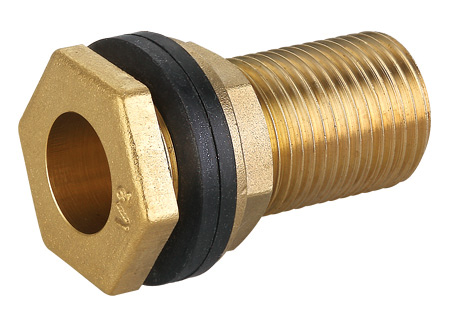 ZS500-1044: Brass Tank Connector 