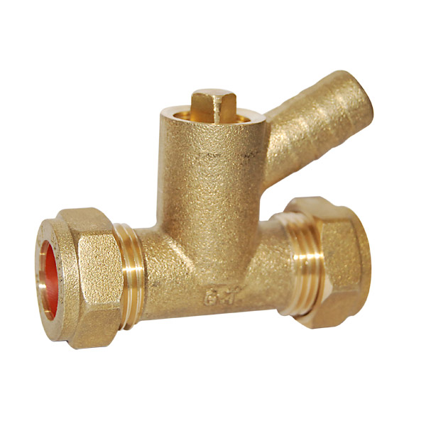 ZS700-1034: Brass Drain Valve 