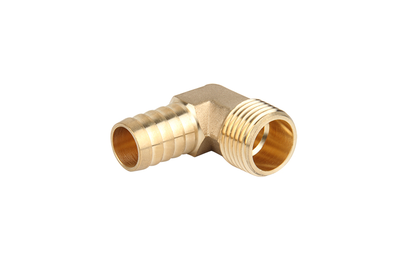 ZS100-1027: Male Hose Barb Elbow 