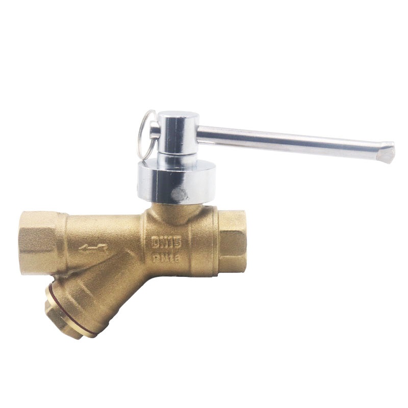 ZS200-3006: Brass Lockable Y Strainer 