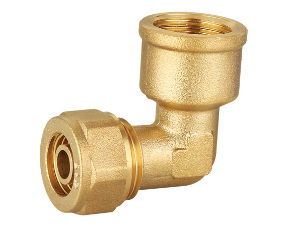 ZS600-1006: Brass Pex Female Elbow 