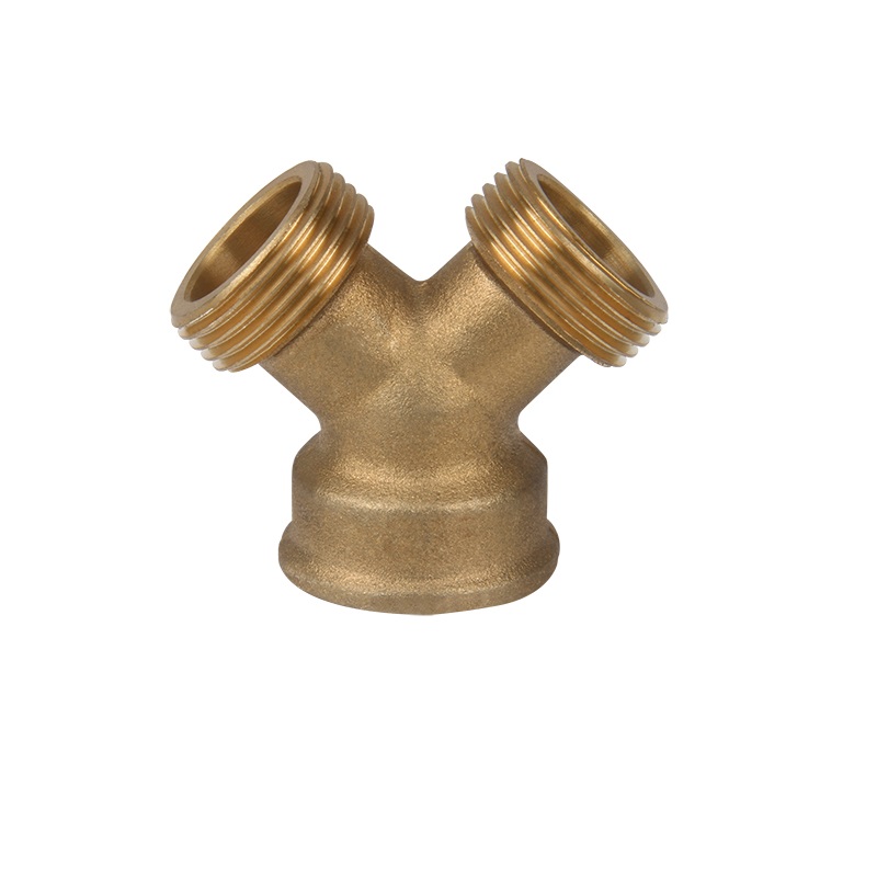 ZS500-1037: Brass Y Connector 