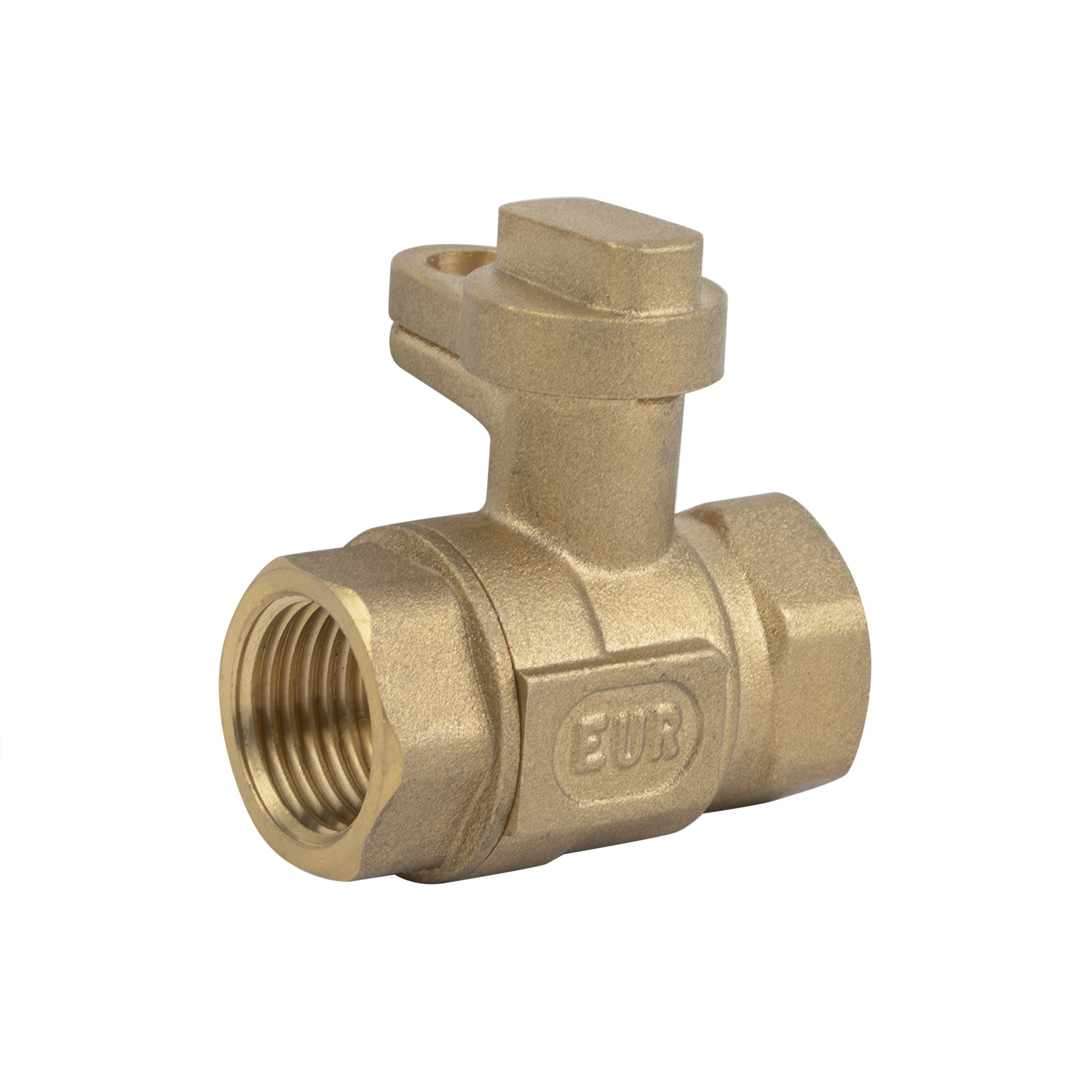 ZS200-3002: Brass Lockable Ball Valve 