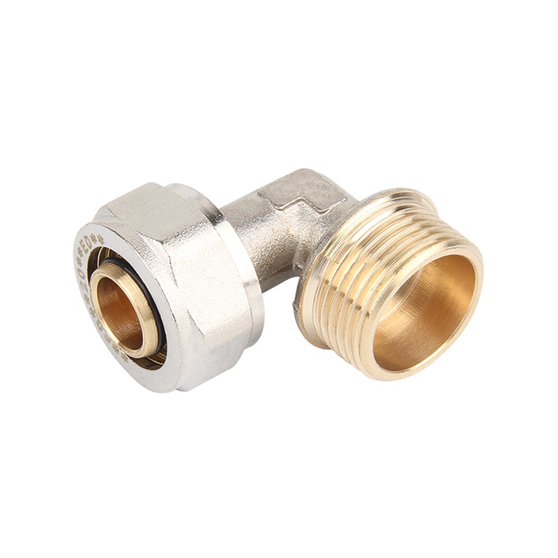 ZS600-2006: Brass Male Pex  Elbow 