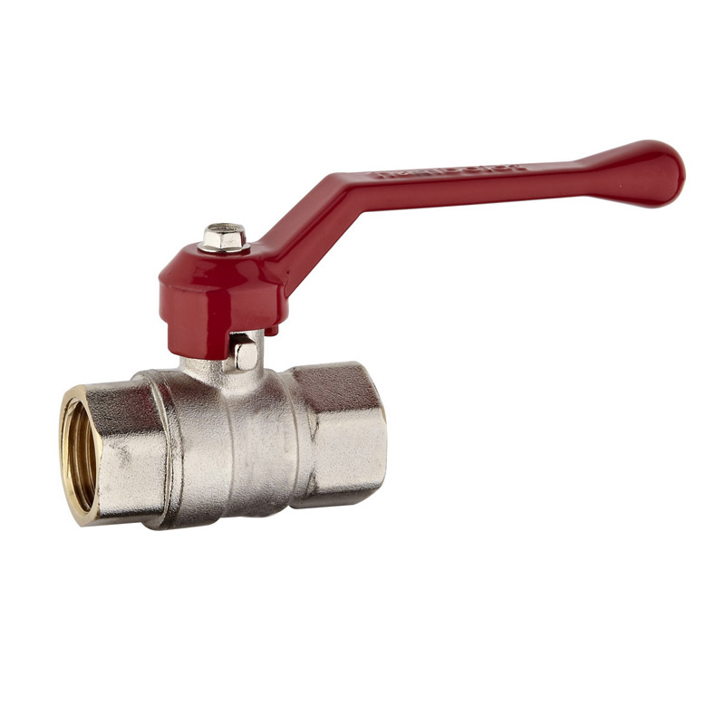 ZS200-1019: Brass Full Bore Ball Valve Aluminum Handle 