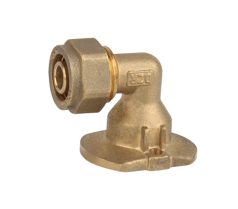 ZS600-1010: Brass Pex Female Elbow 