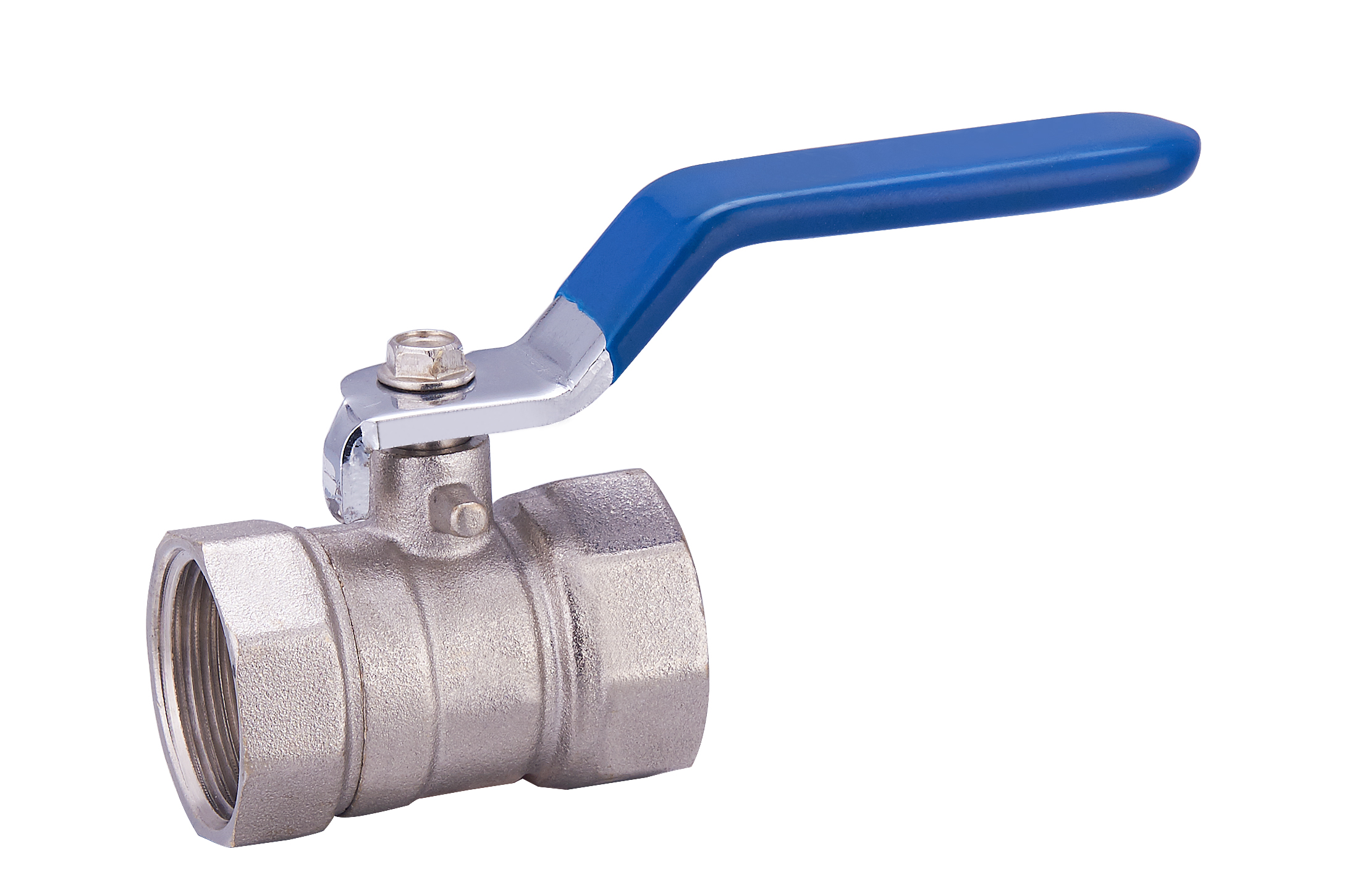 ZS200-1007: Brass Reduce Bore Ball Valve Lever Handle  