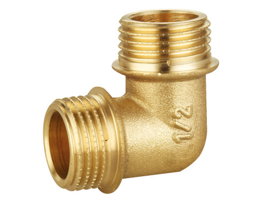 ZS500-1020: Brass Equal Flanged Elbow M×M