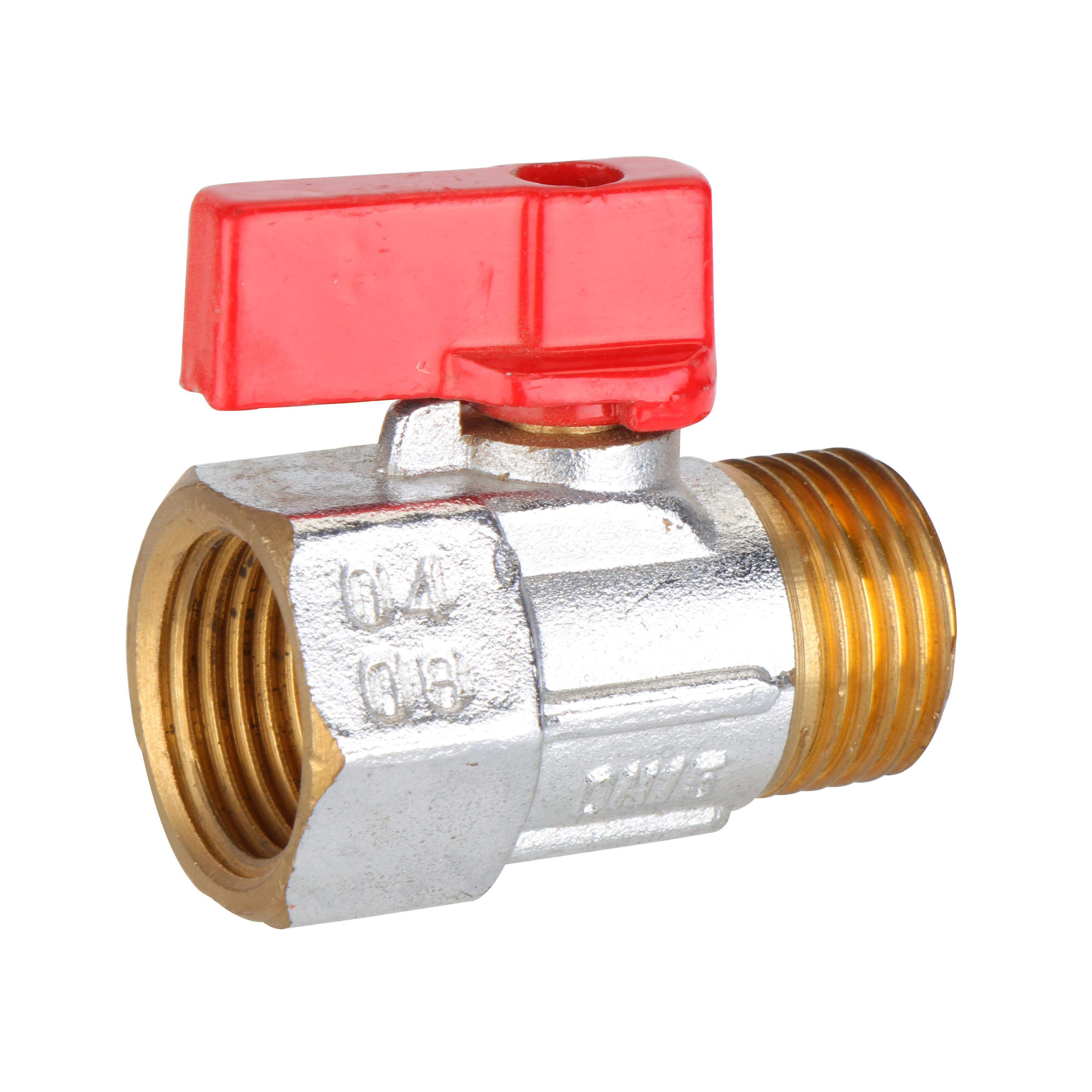 ZS200-1048: Brass Mini Ball Valve 