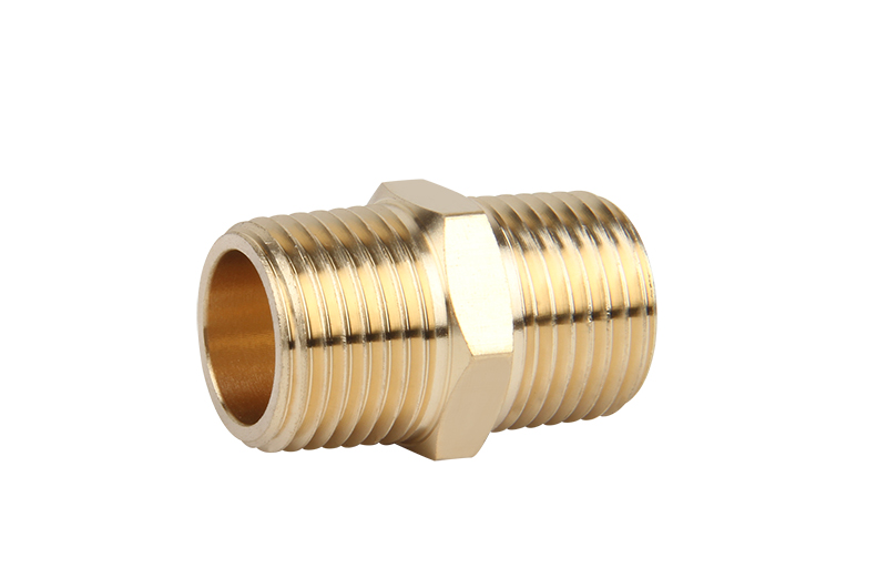 ZS100-1001: Brass Nipple 