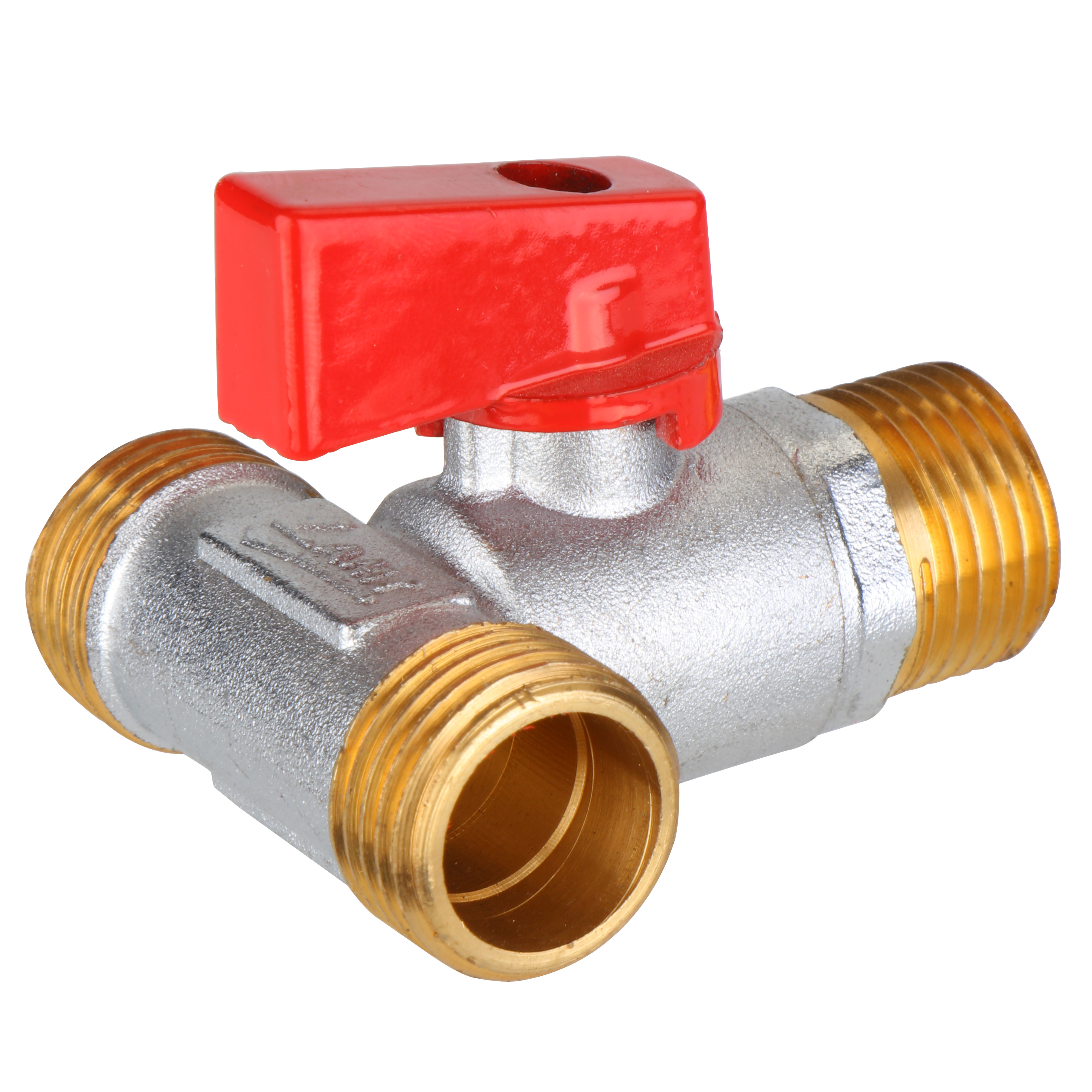 ZS200-1050: Three Way Ball Valve 