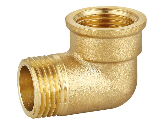 ZS500-1011: Brass Elbow M x F 