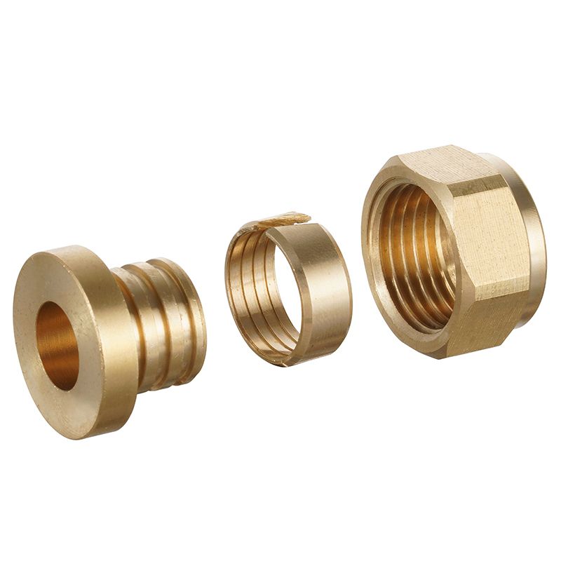 ZS600-8016: Brass Manifold Connector 