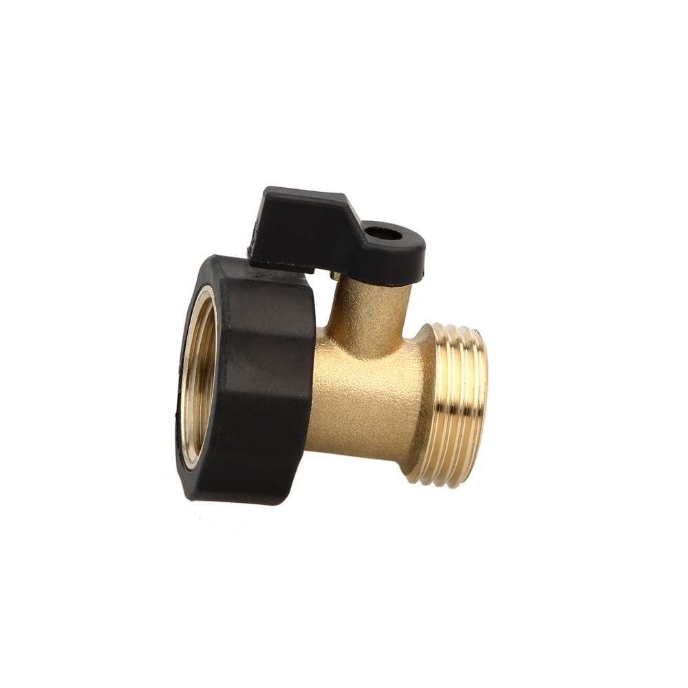 ZS800-1001: Brass Striaght Shut Off Valve 