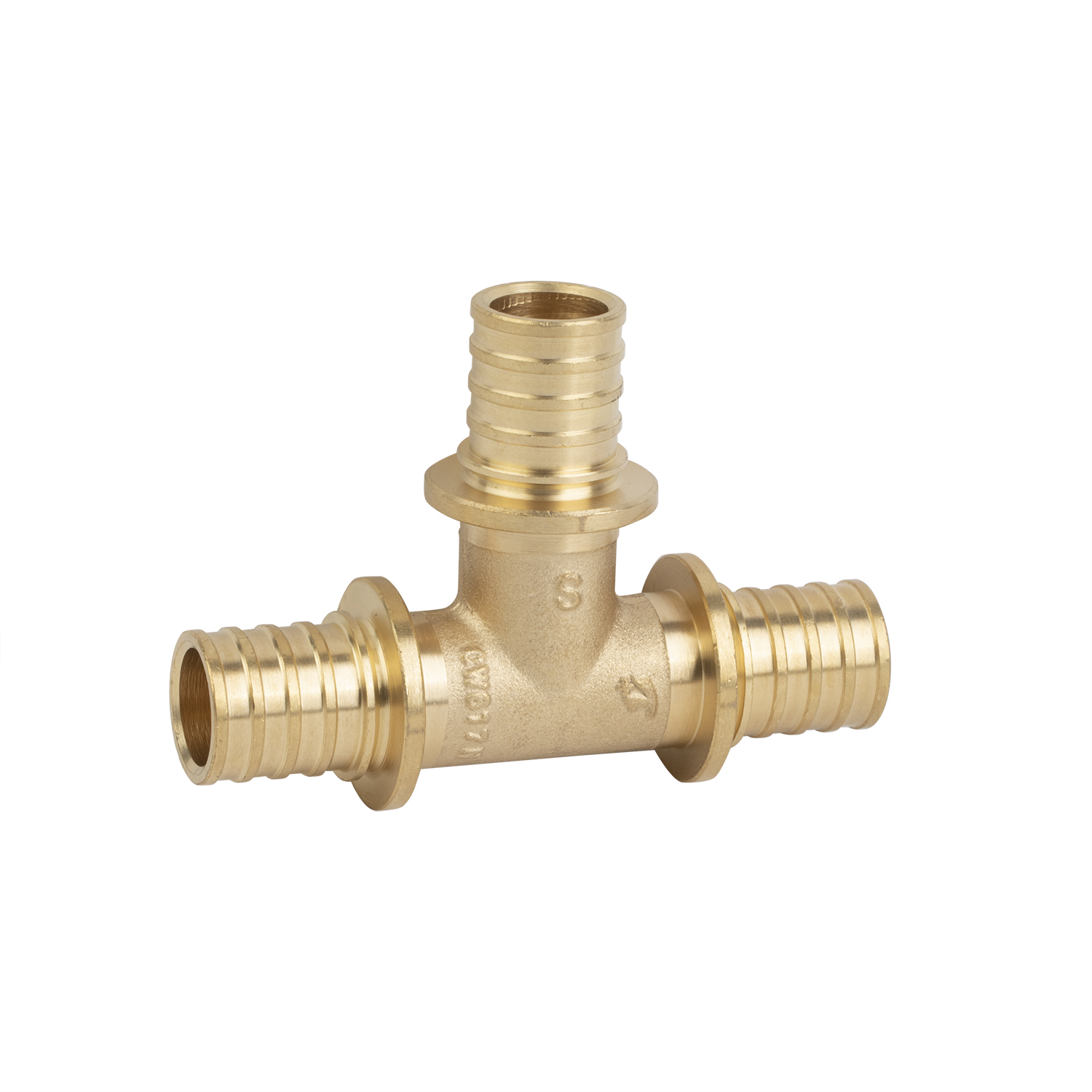 ZS600-5004: Brass Slidding Equal Tee 